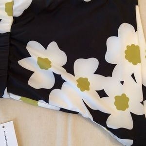 New NWT Elizabeth Ackerman print shorts size Large